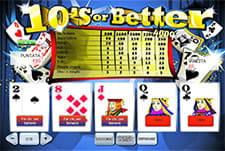 Il gioco Tens or Better di Betfair casinò