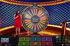 The Dream Catcher game at William Hill live casino.