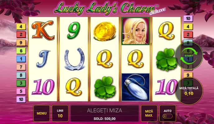 Lucky Lady’s Charm slot cu dublaje