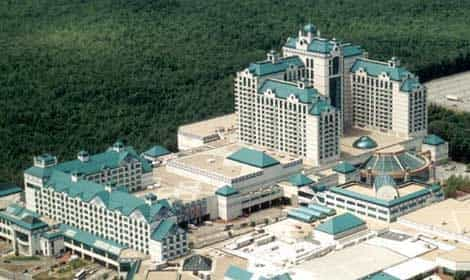 The Foxwoods Casino, Connecticut.